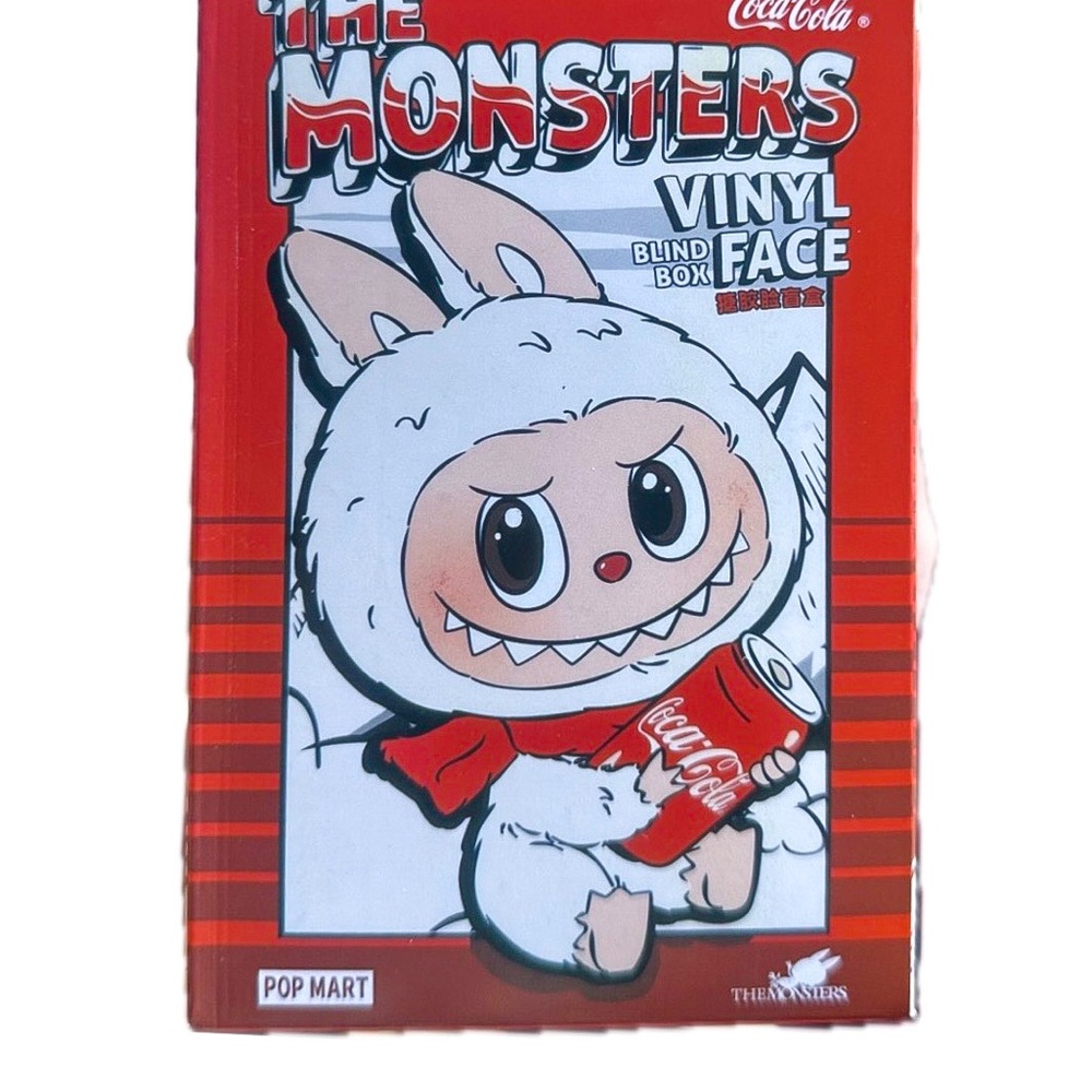 Authentic NWT Coca-Cola The Monsters Vinyl Figure Labubu